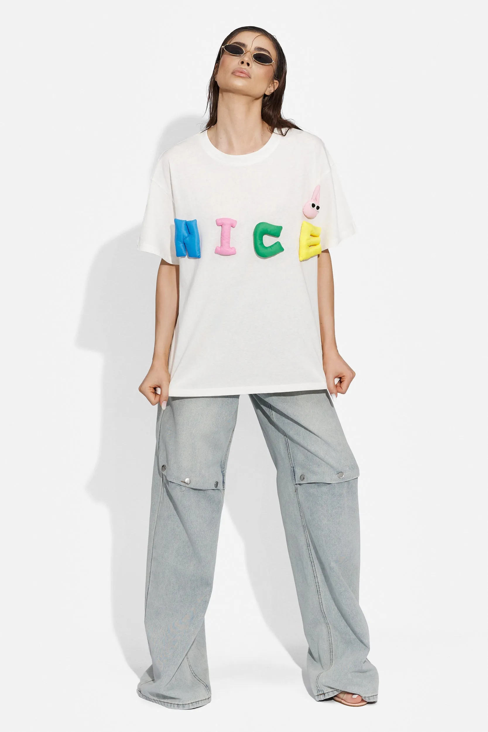 Tricou dama casual alb Adripa Bogas sold by bogas product image thumbnail 4