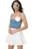 Bustiera dama casual bleu Hampshire Bogas sold by bogas