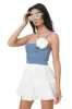 Bustiera dama casual bleu Hampshire Bogas sold by bogas