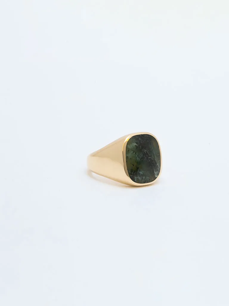 Signet Ring with Custom Stone sold by Bloedstone product image thumbnail 4