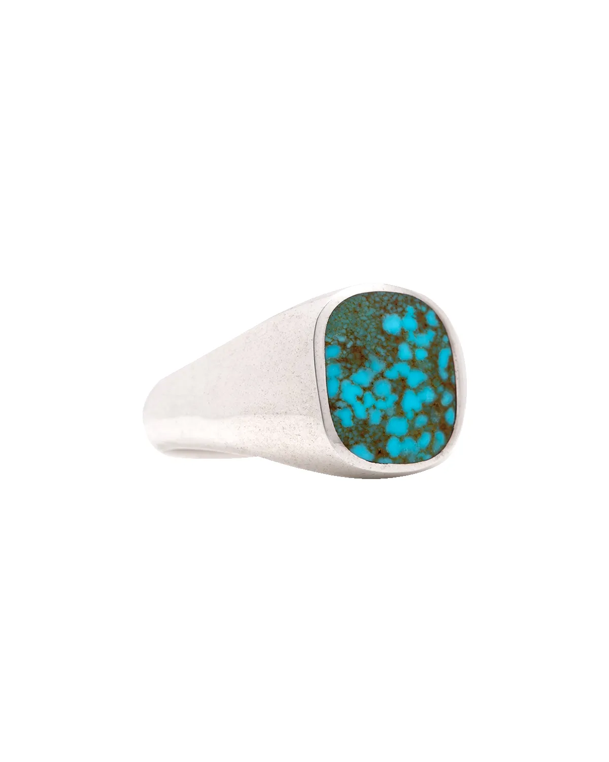 Turquoise in Silver - Size 11 sold by Bloedstone