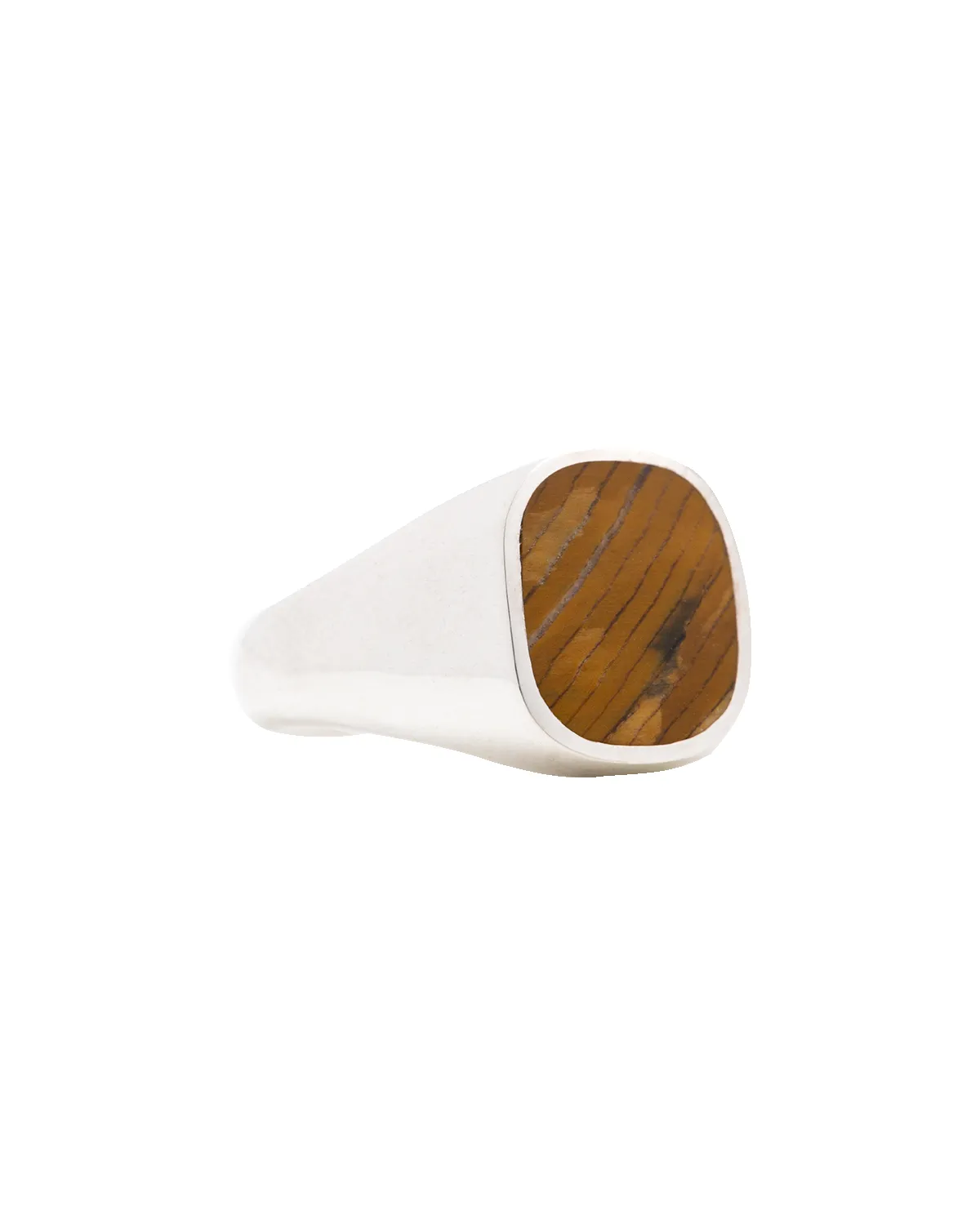 Petrified Sequoia Signet Ring sold by Bloedstone product image thumbnail 2