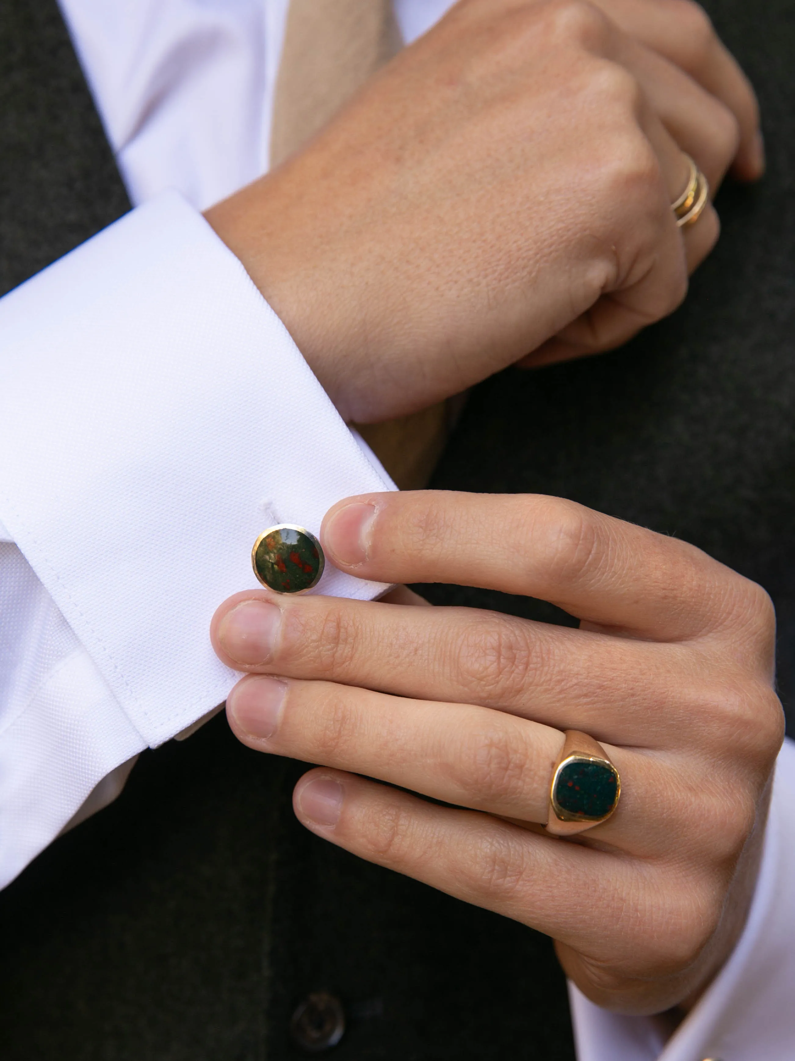 Stone Cufflinks sold by Bloedstone product image thumbnail 4