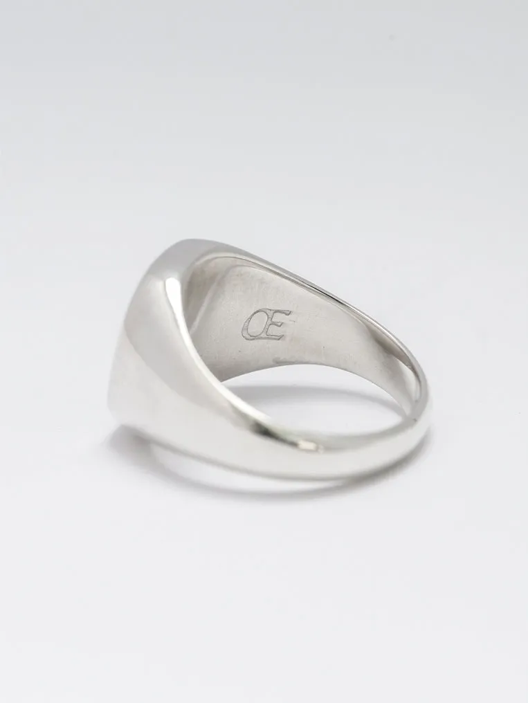 Mother of Pearl Signet Ring sold by Bloedstone product image thumbnail 5