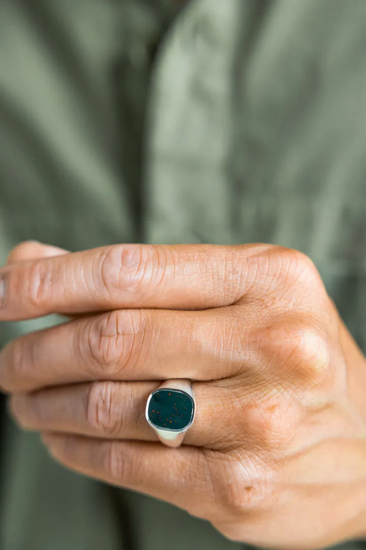 Bloodstone Signet Ring sold by Bloedstone product image thumbnail 3