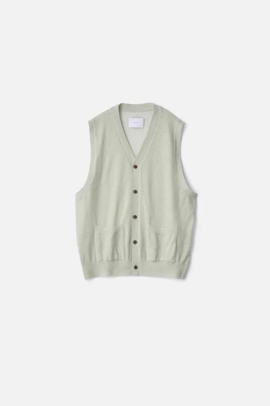 W/AL/NY KNIT VEST made by ssstein