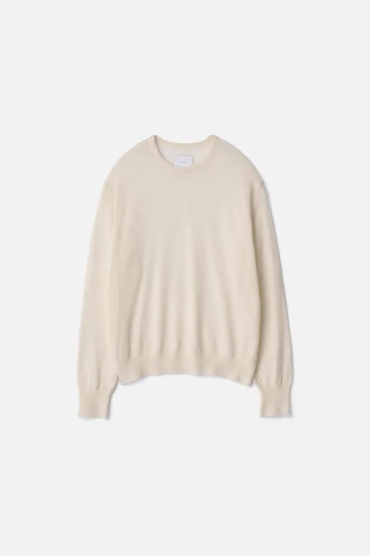 W/AL/NY KNIT CREW NECK LS made by ssstein