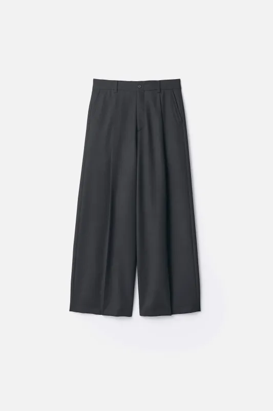 WOOL KERSEY EXTRA WIDE TROUSERS sold by ssstein