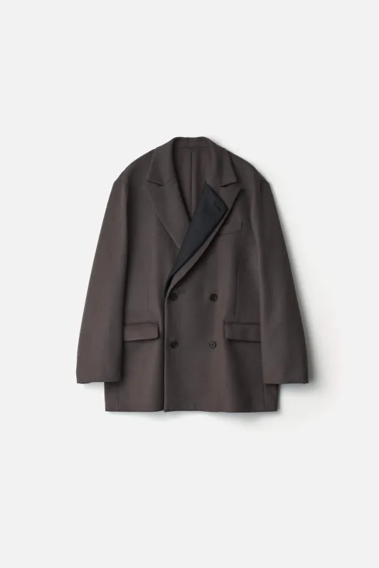OVERSIZED DOUBLE LAPELLED JACKET made by ssstein