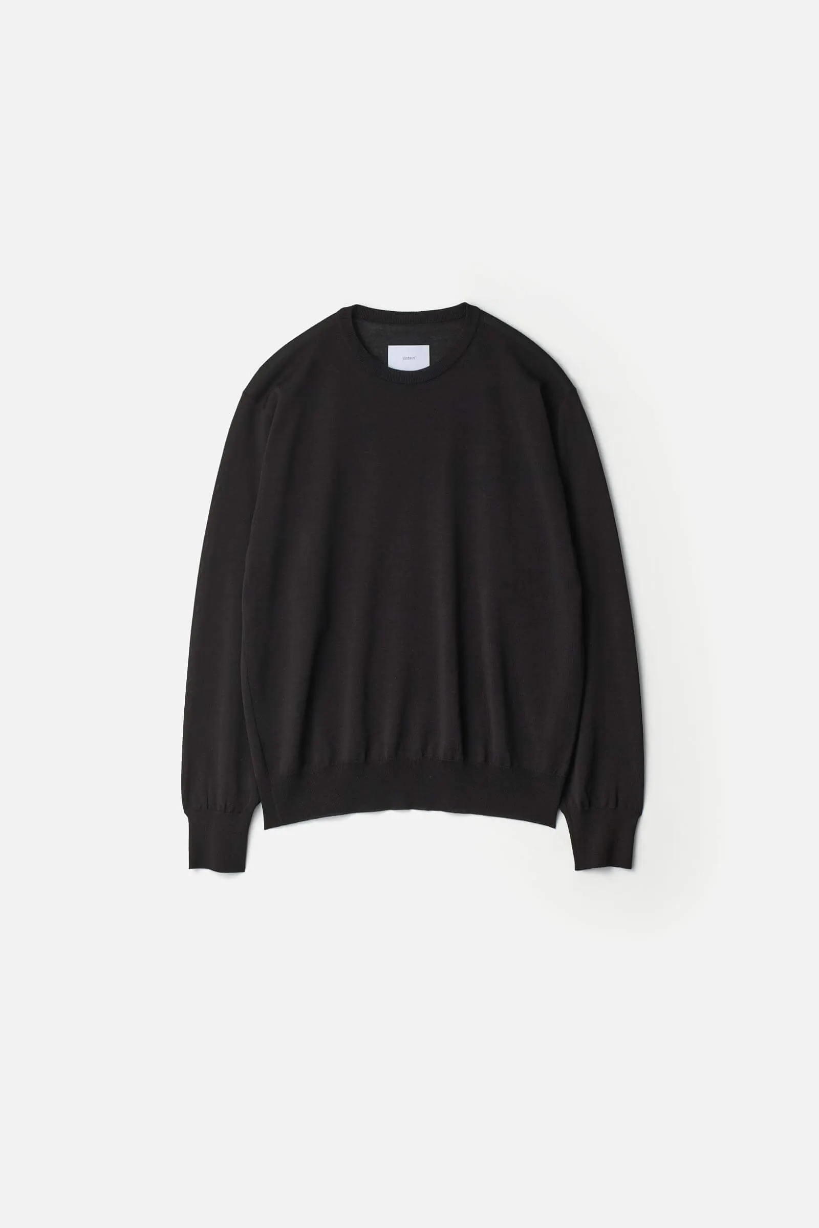 WOOL/SILK KNIT CREW NECK LS sold by ssstein