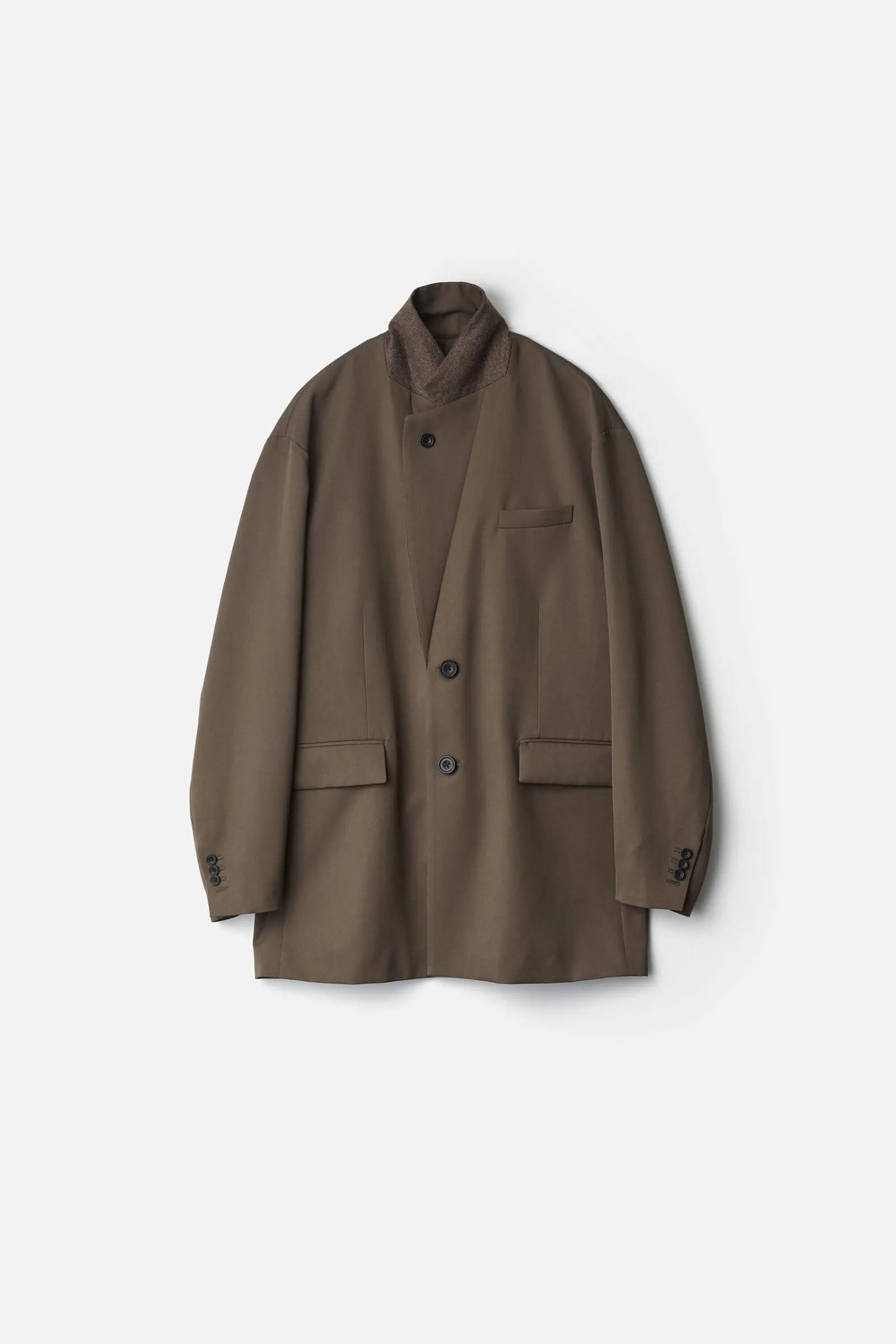 OVERSIZED SINGLE BREASTED LONG JACKET sold by ssstein product image thumbnail 3