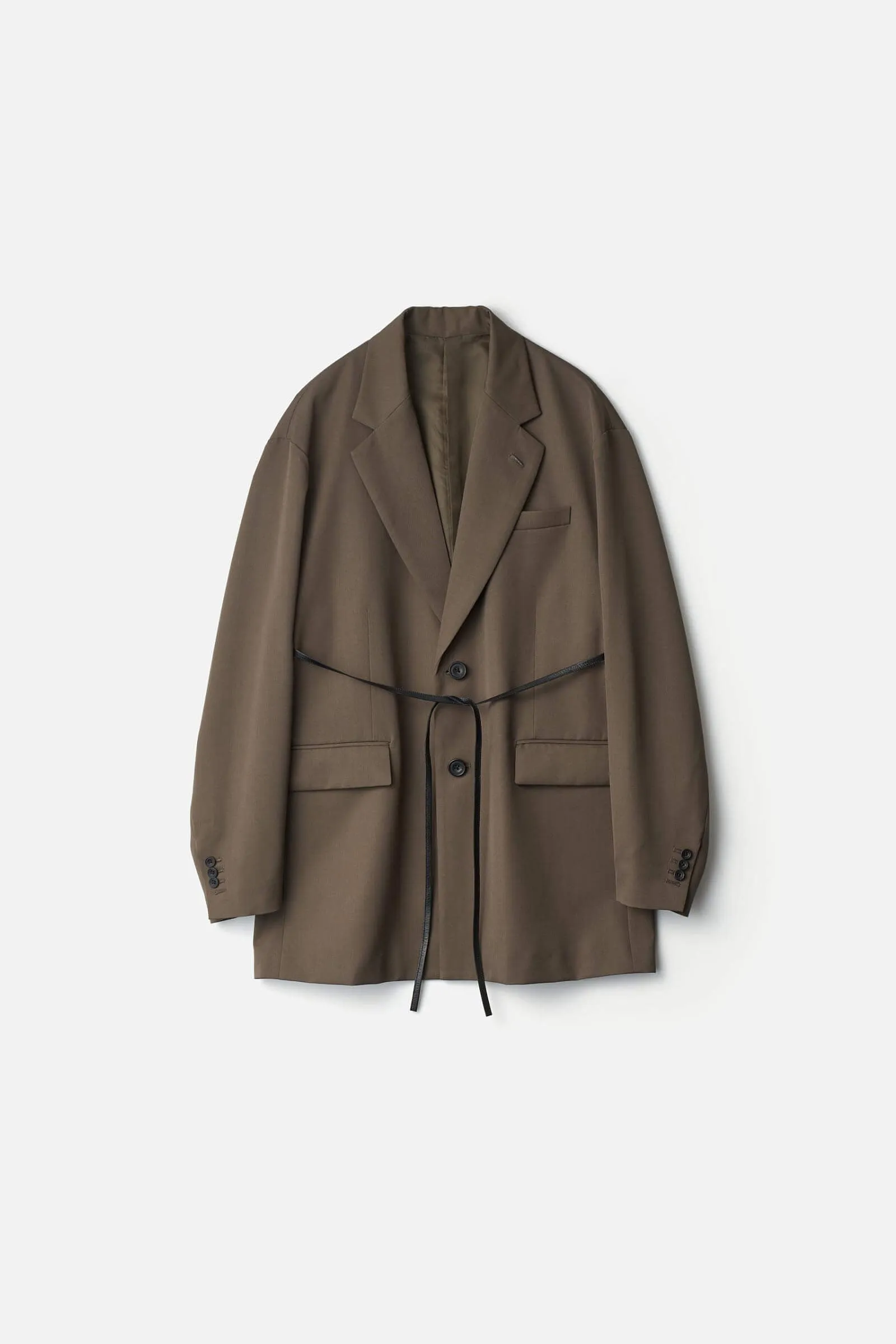 OVERSIZED SINGLE BREASTED LONG JACKET sold by ssstein product image thumbnail 2