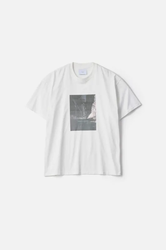OVERSIZED PRINT TEE -NUANCE- (MARCERIZED) made by ssstein
