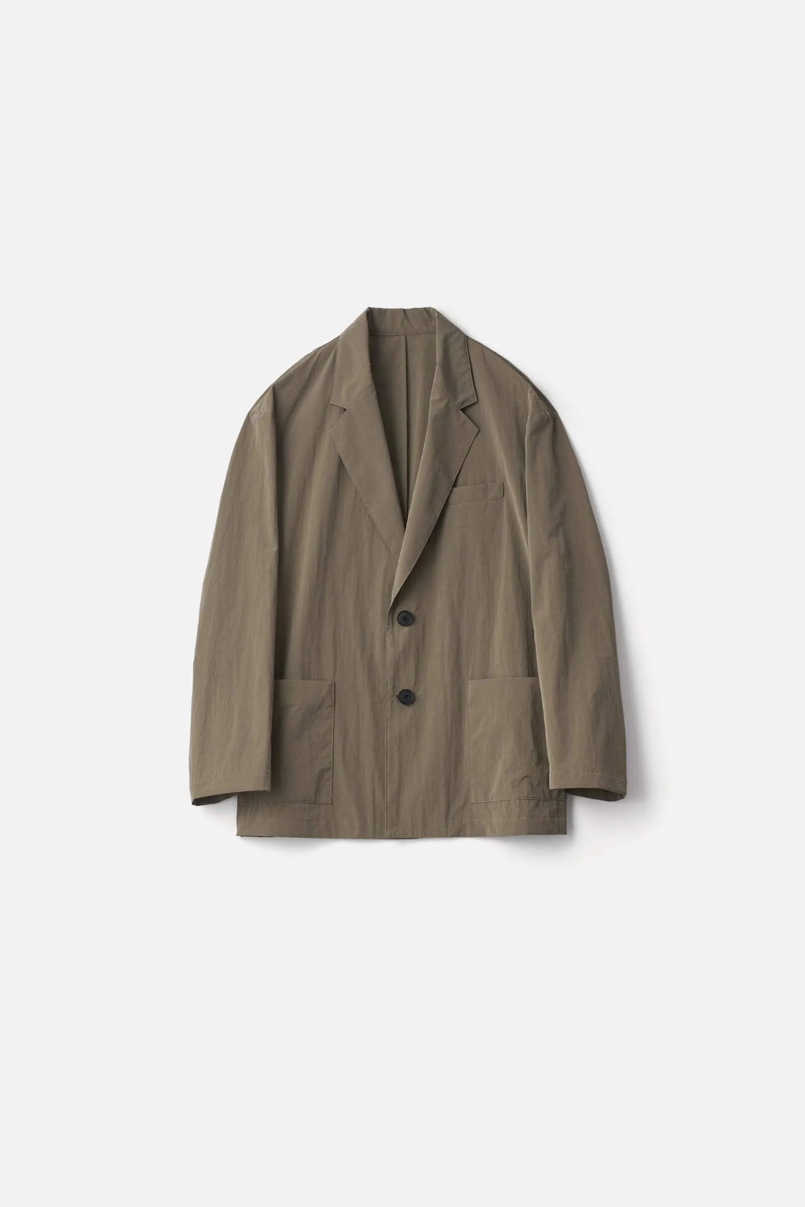 WINDPROOF NYLON SINGLE BREASTED JACKET sold by ssstein