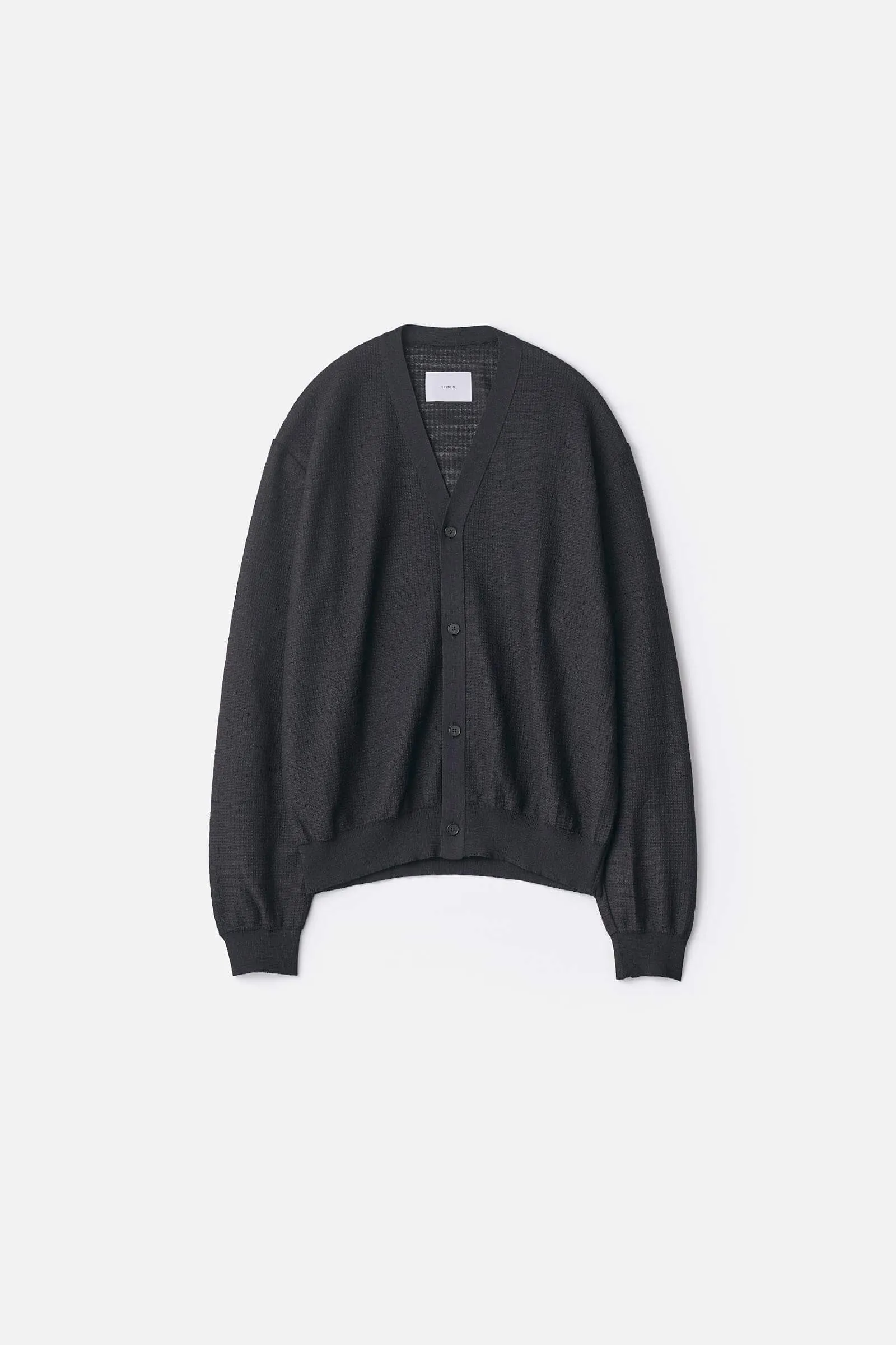 SLUB COTTON KNIT CARDIGAN sold by ssstein product image thumbnail 2