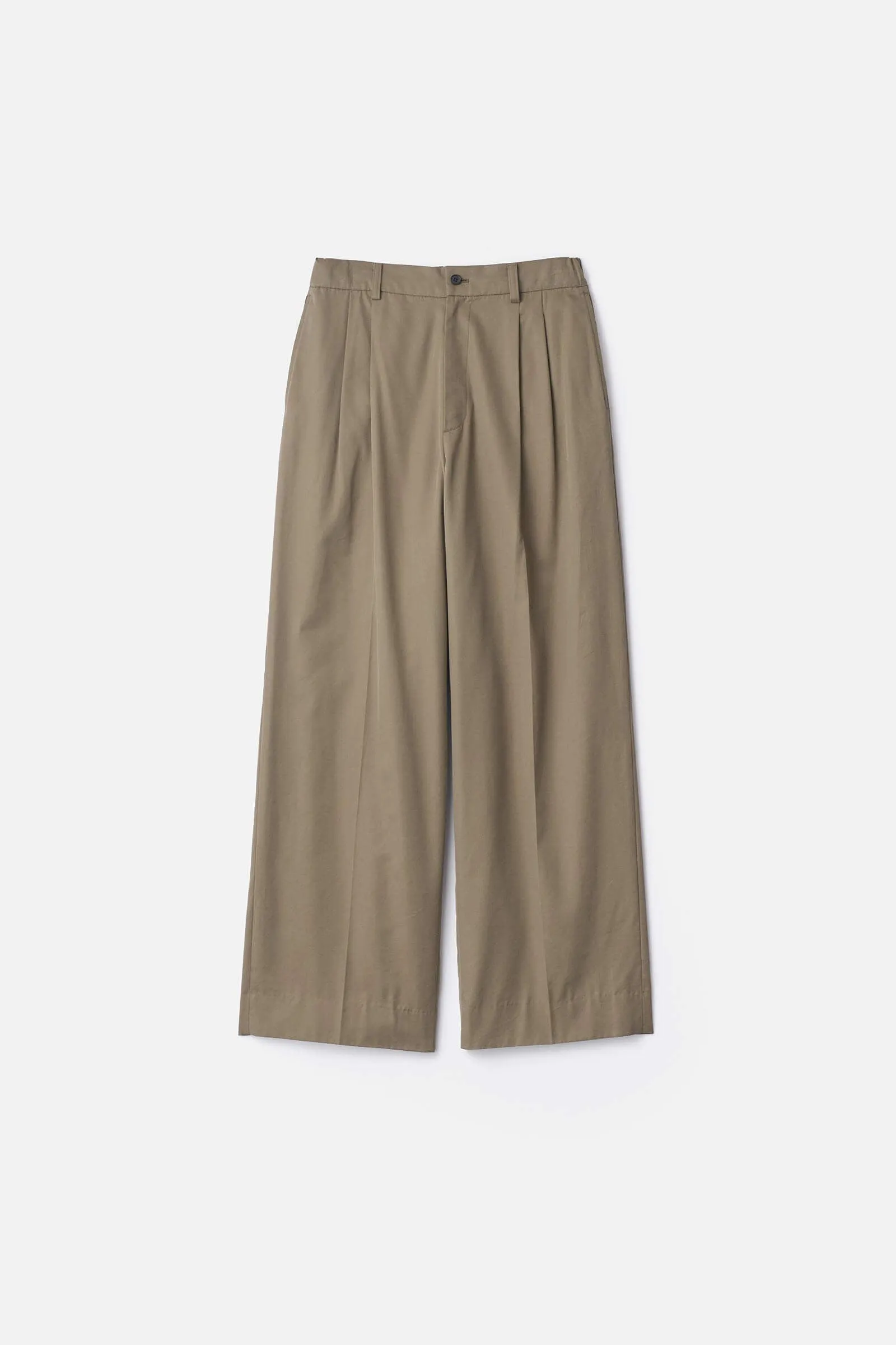 COTTON RAYON EASY LONG WIDE TROUSERS sold by ssstein product image thumbnail 2