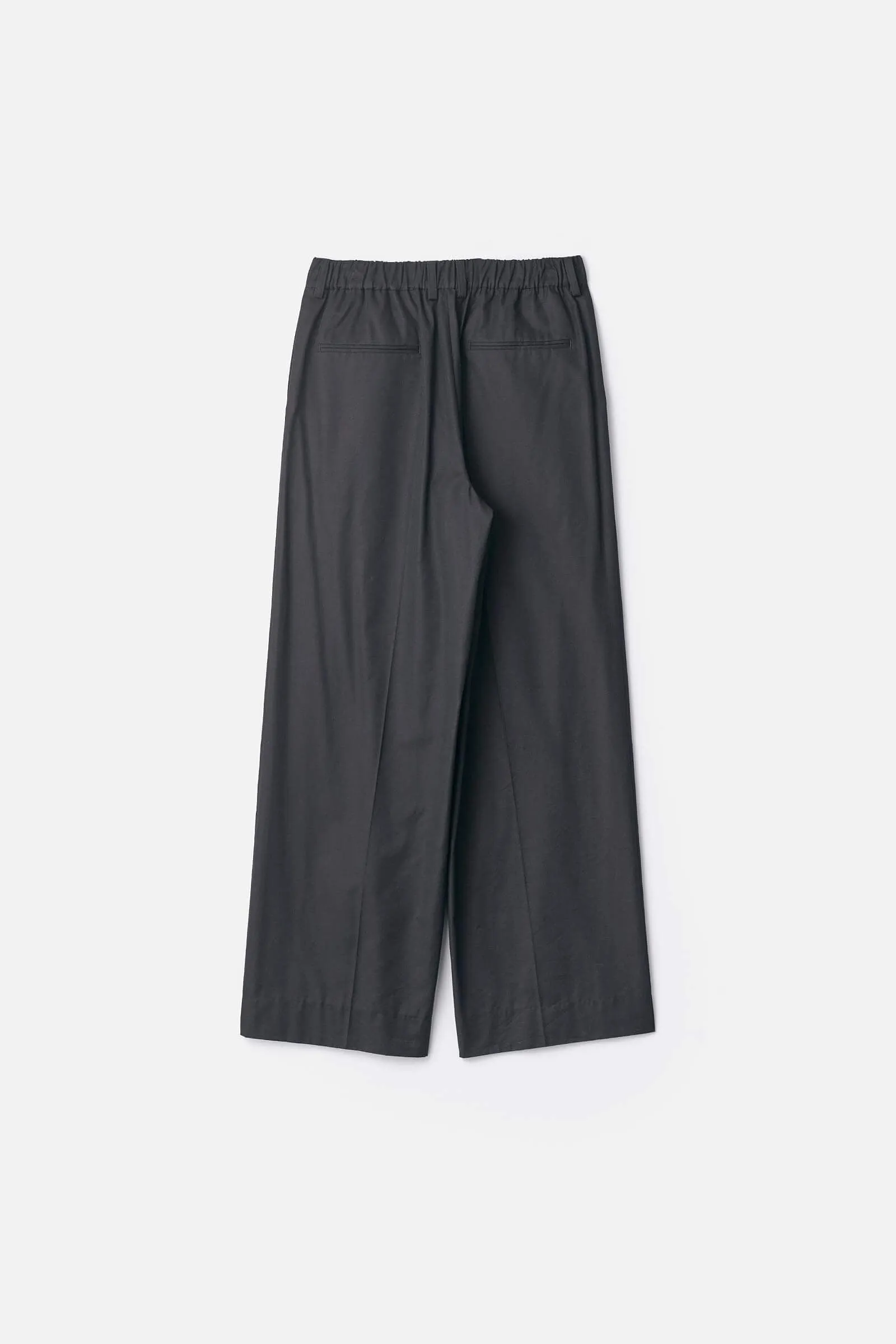 COTTON RAYON EASY LONG WIDE TROUSERS sold by ssstein product image thumbnail 3