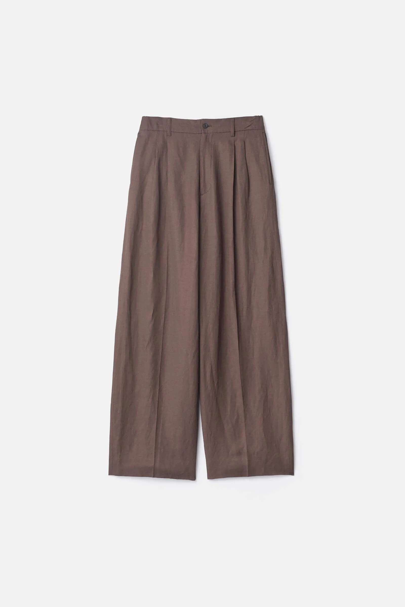 VIS/LI/RA TWILL EASY LONG WIDE TROUSERS sold by ssstein product image thumbnail 2