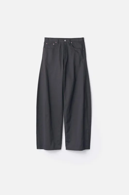 DEFORMATION WIDE COTTON PANTS made by ssstein