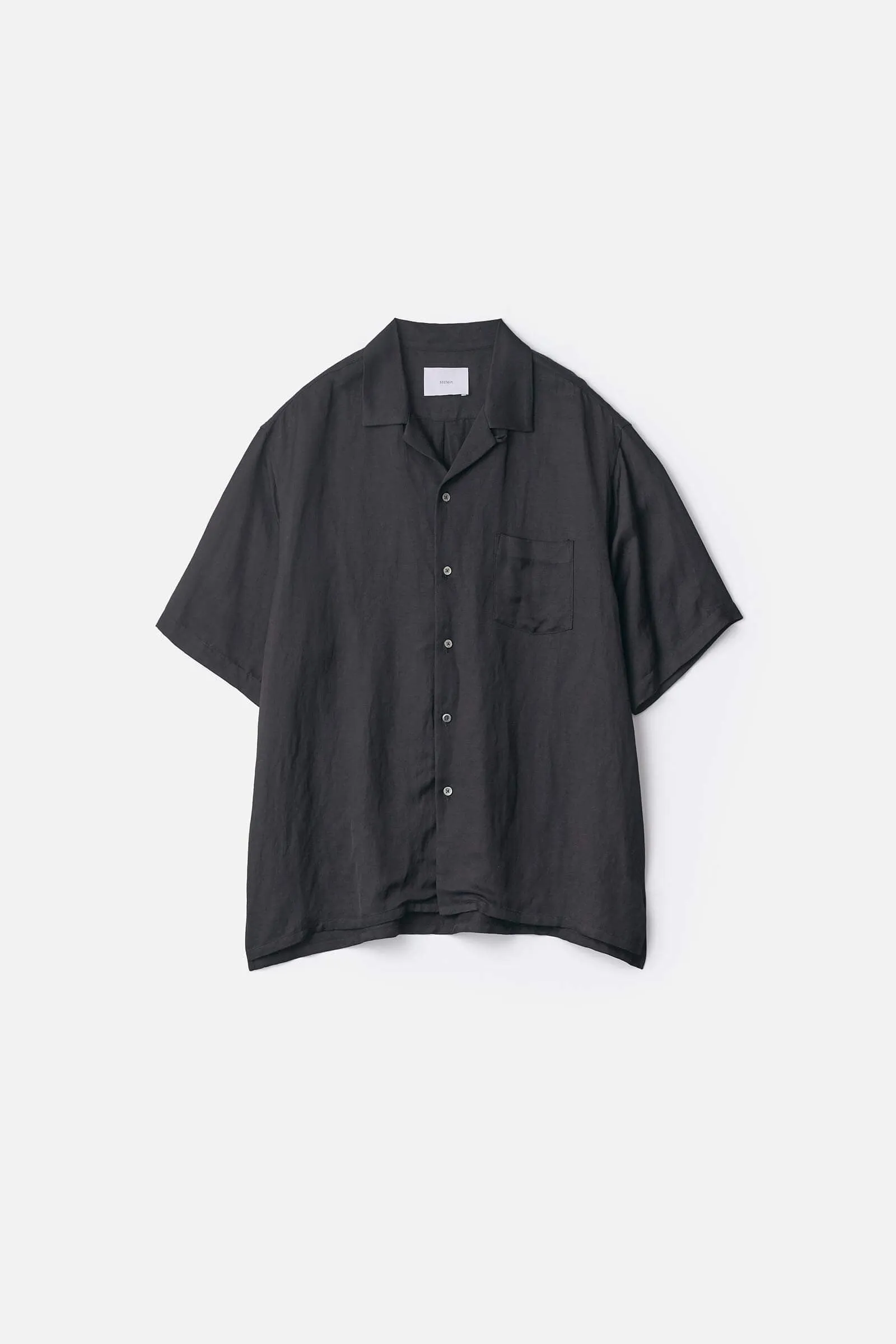VIS/LI BRIGHT TWILL OPEN COLLAR SS SHIRT sold by ssstein product image thumbnail 2