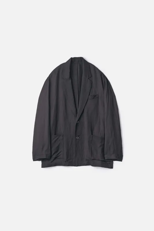 VIS/LI BRIGHT TWILL SINGLE BREASTED JACKET made by ssstein