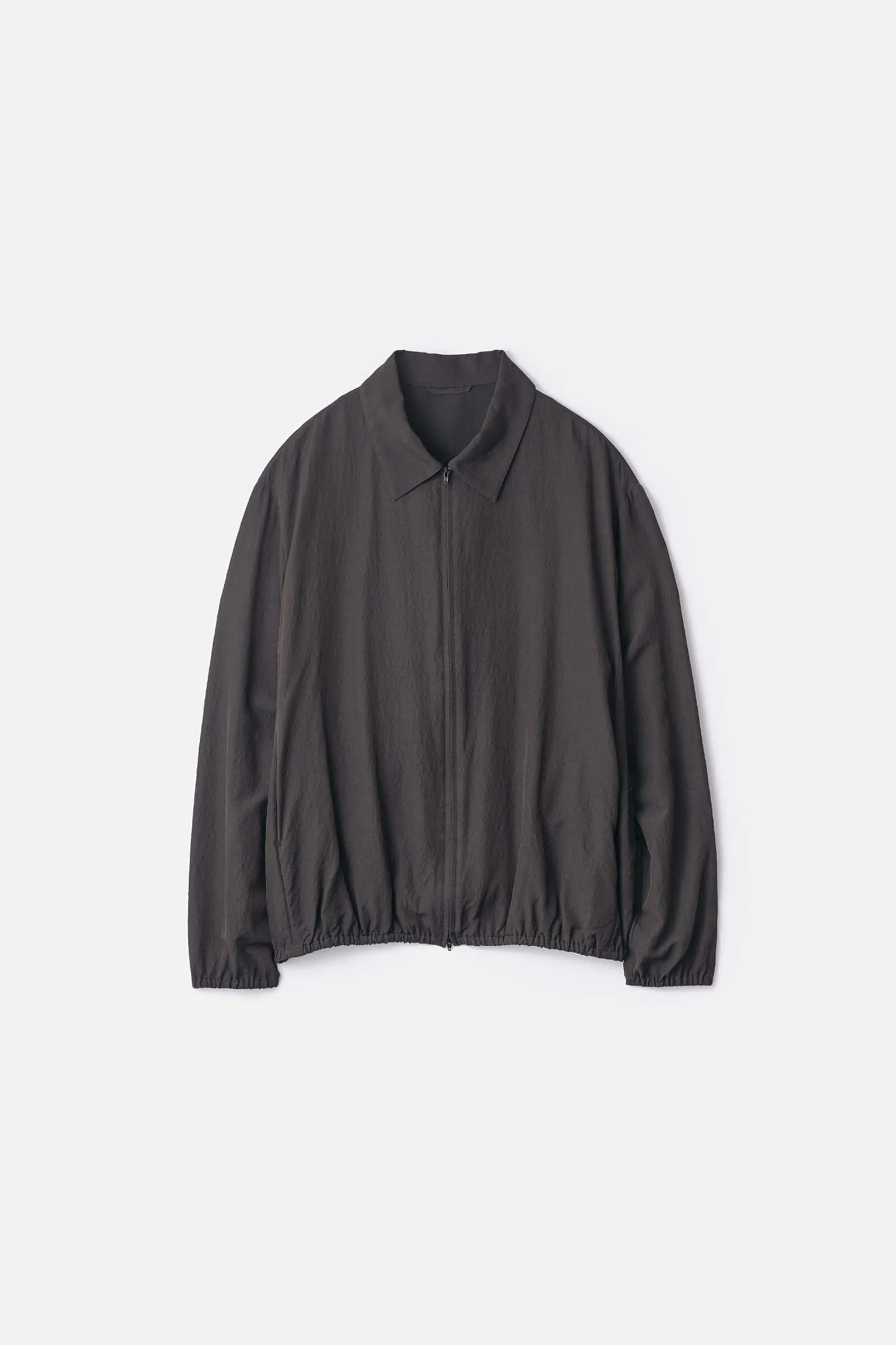 WOOL SILK COLLARED ZIP JACKET sold by ssstein product image thumbnail 2