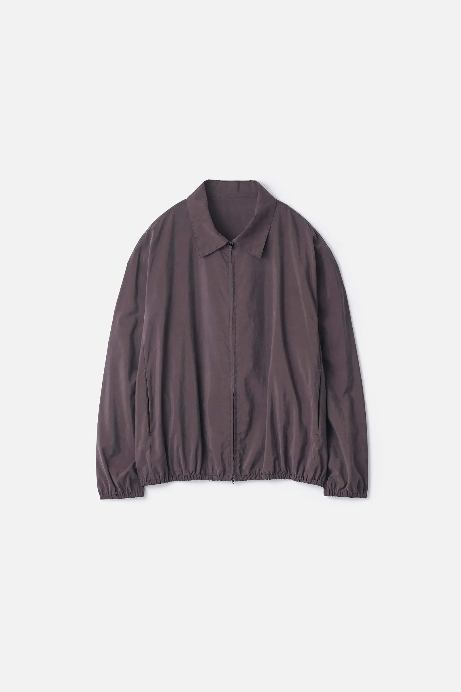 SILK NYLON COLLARED ZIP JACKET sold by ssstein product image thumbnail 2