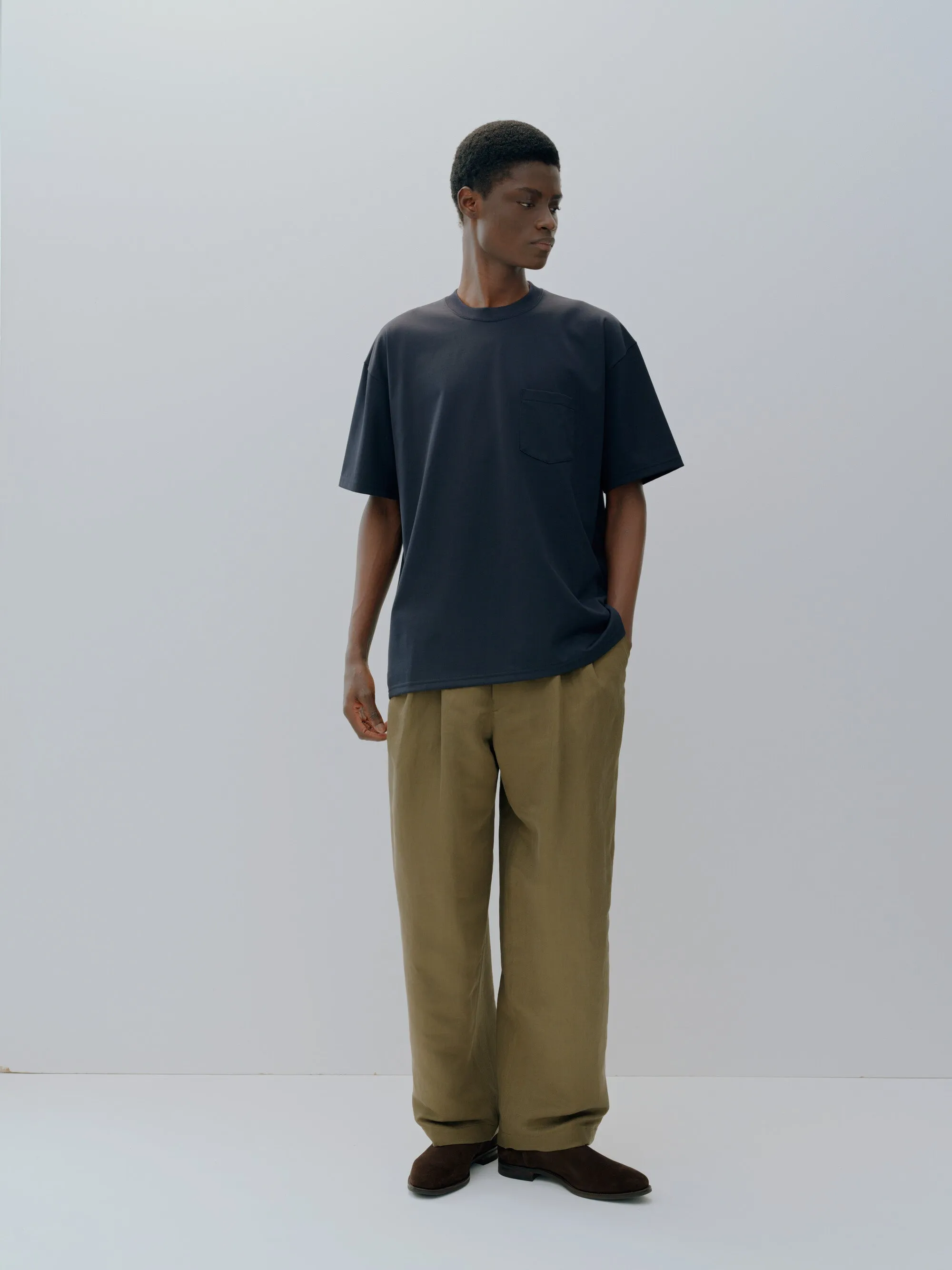 SUPIMA COTTON OVERSIZED POCKET TEE sold by ssstein product image thumbnail 4