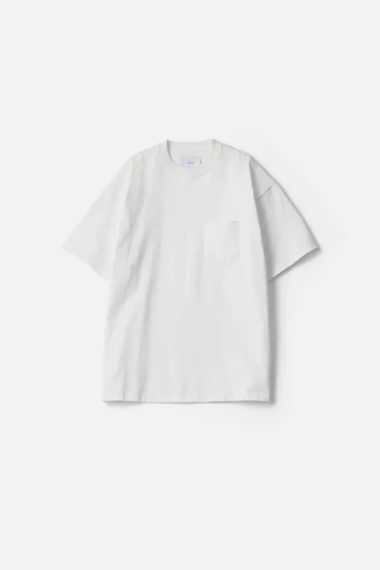 SUPIMA COTTON OVERSIZED POCKET TEE made by ssstein