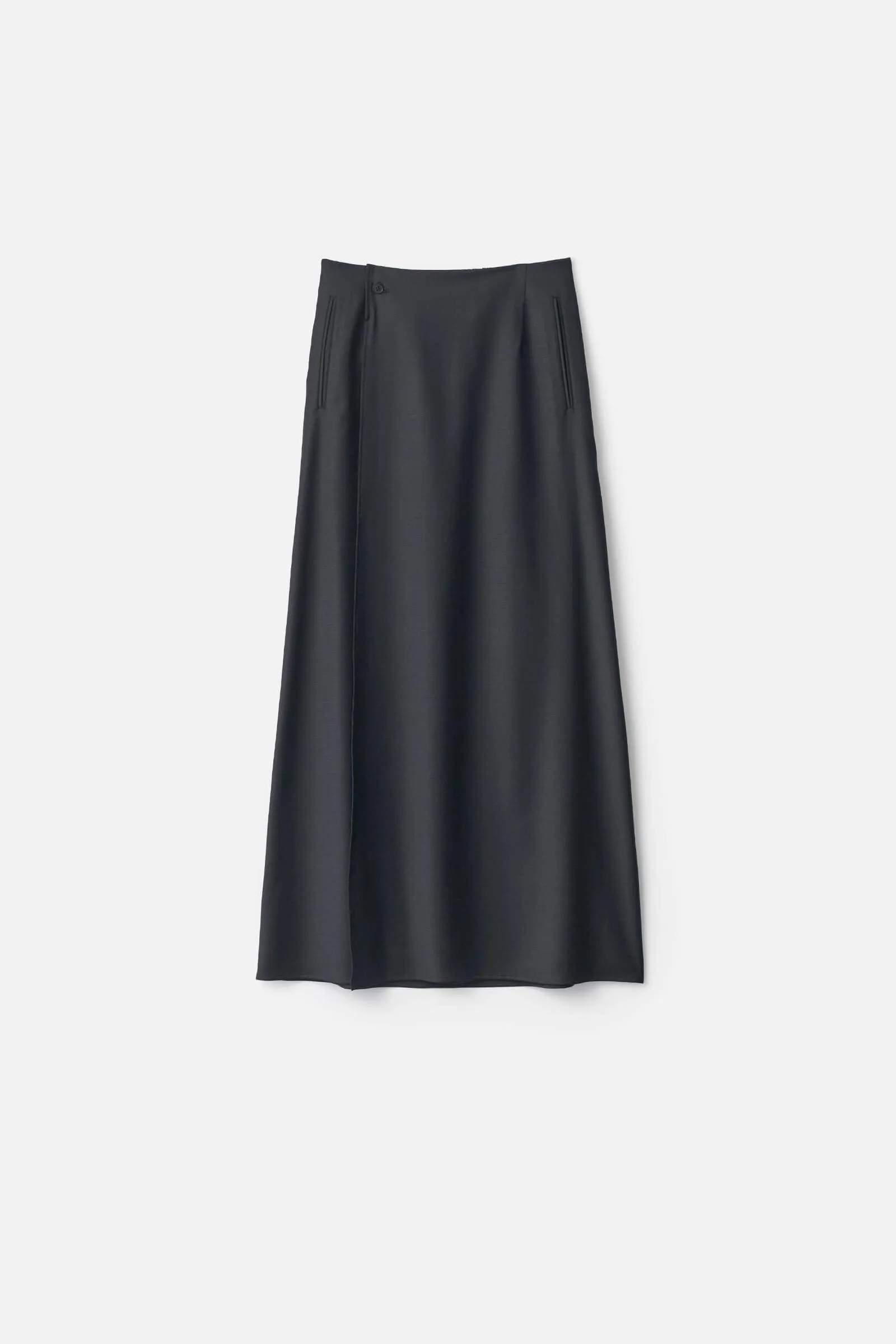 WOOL SILK WRAP SKIRT sold by ssstein