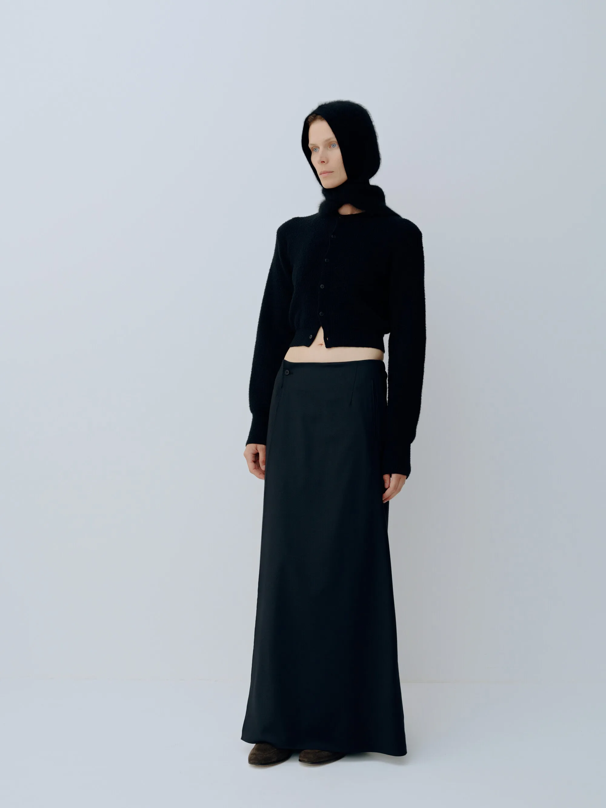 WOOL SILK WRAP SKIRT sold by ssstein product image thumbnail 5