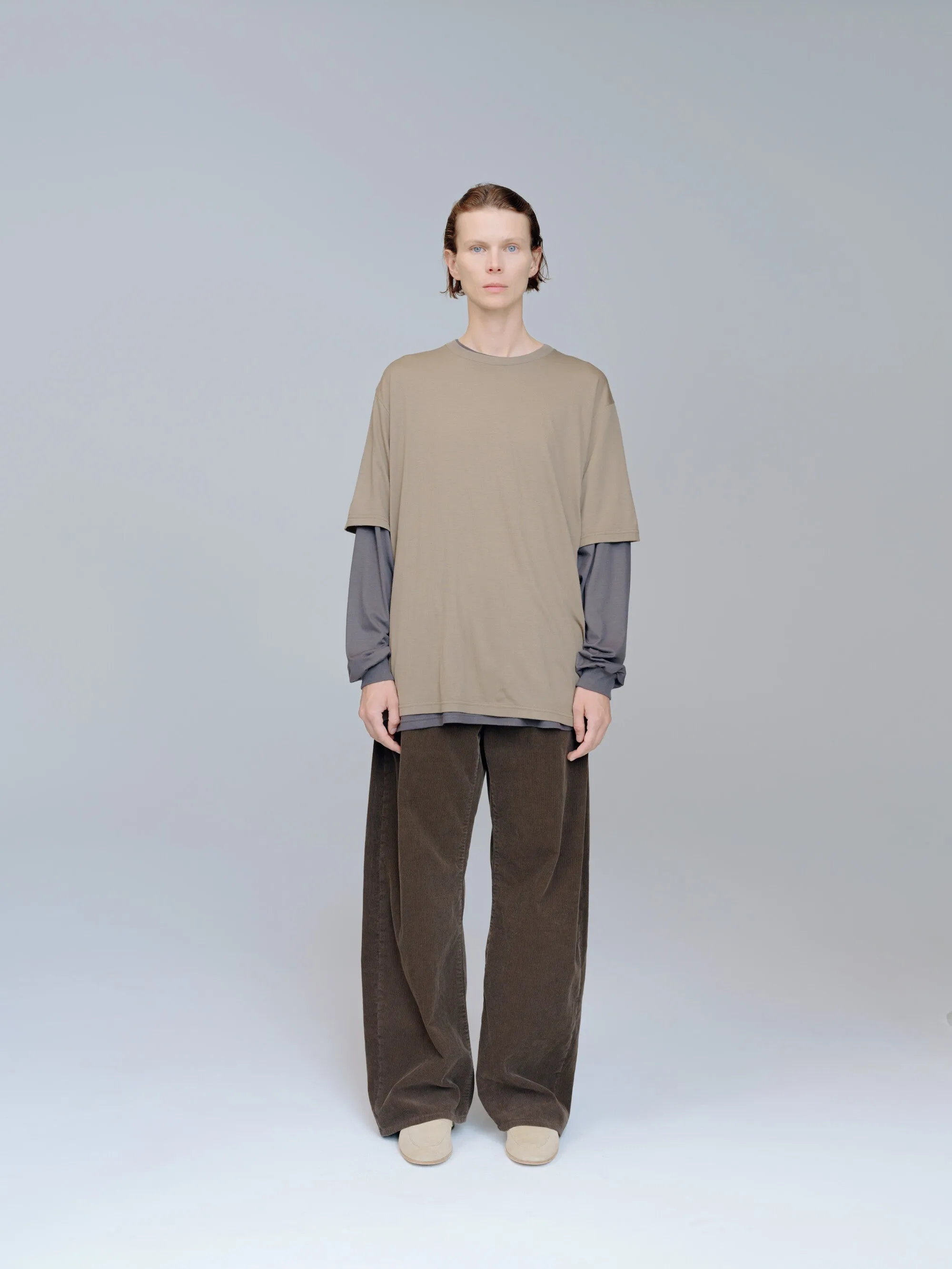 FINE WOOL OVERSIZED SHORT SLEEVE TEE sold by ssstein product image thumbnail 5