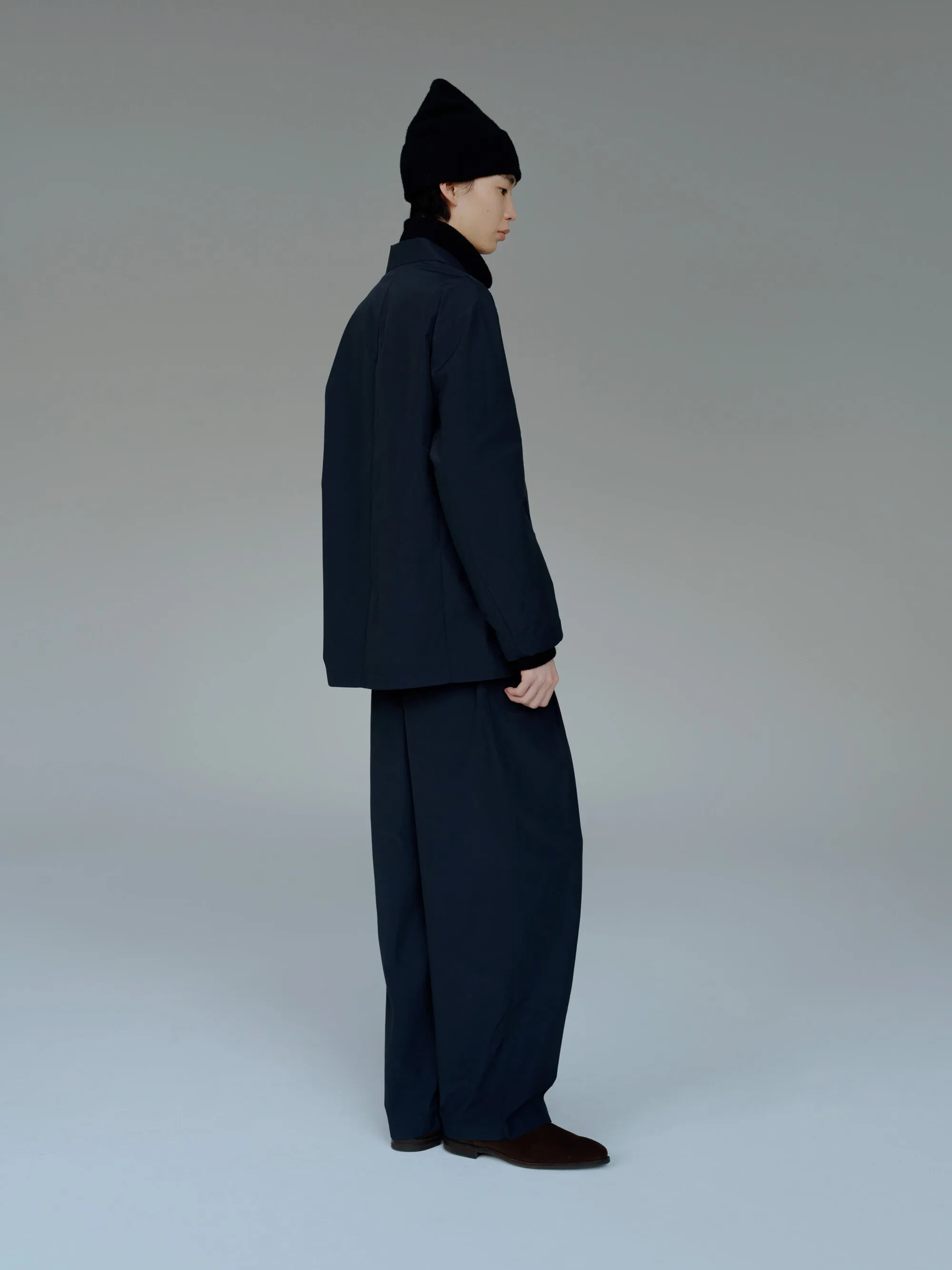 COTTON NYLON EASY SINGLE BREASTED JACKET sold by ssstein product image thumbnail 5