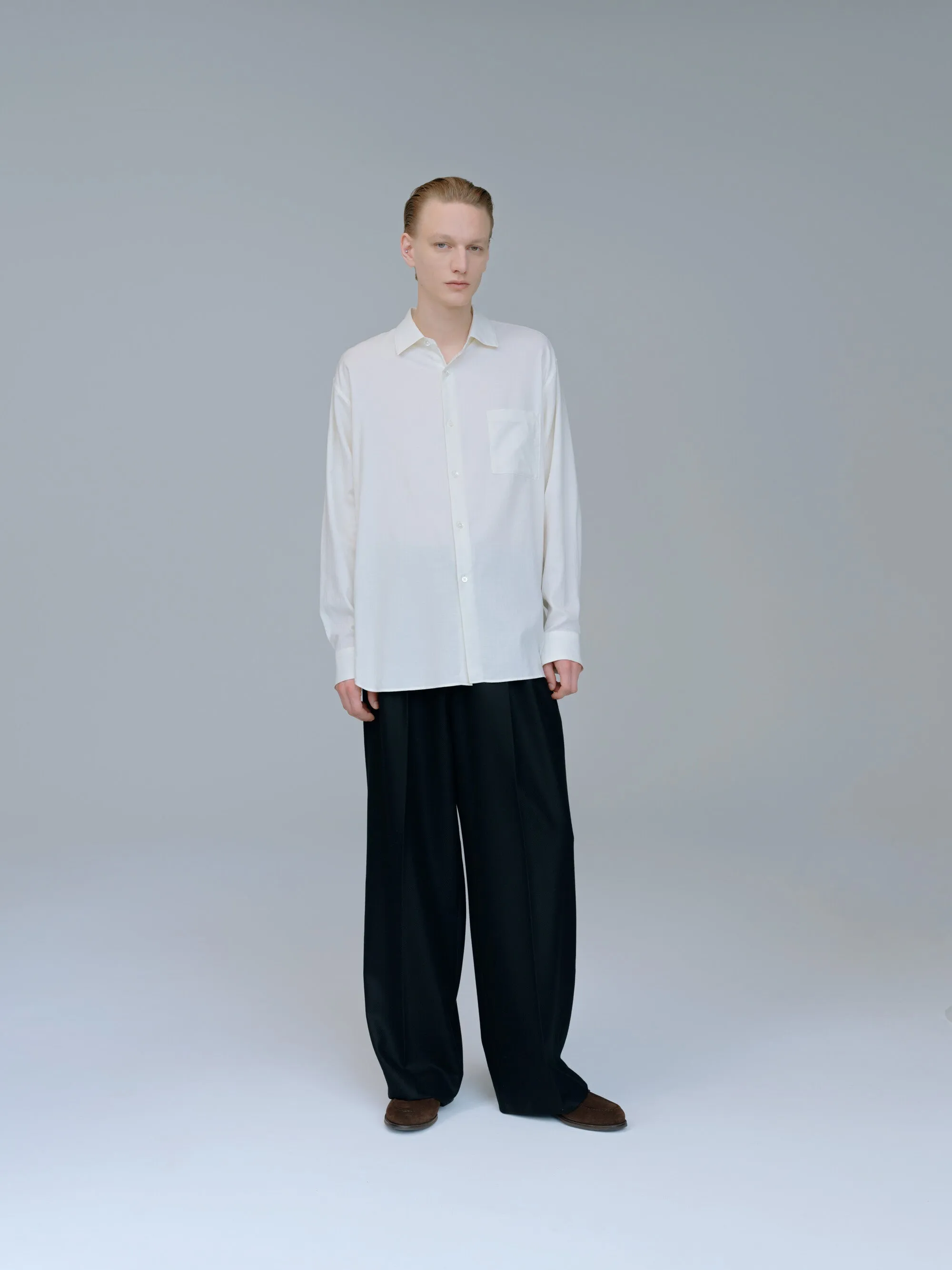 COTTON SILK OVERSIZED LS SHIRT sold by ssstein product image thumbnail 5