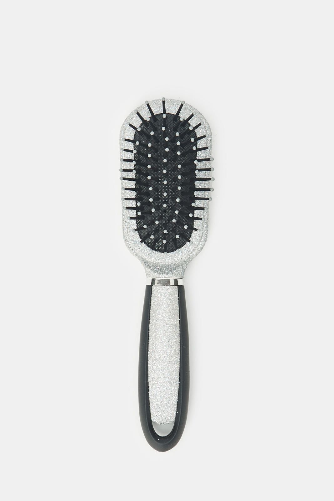 Women Grey And Black Hair Brush sold by Redtag