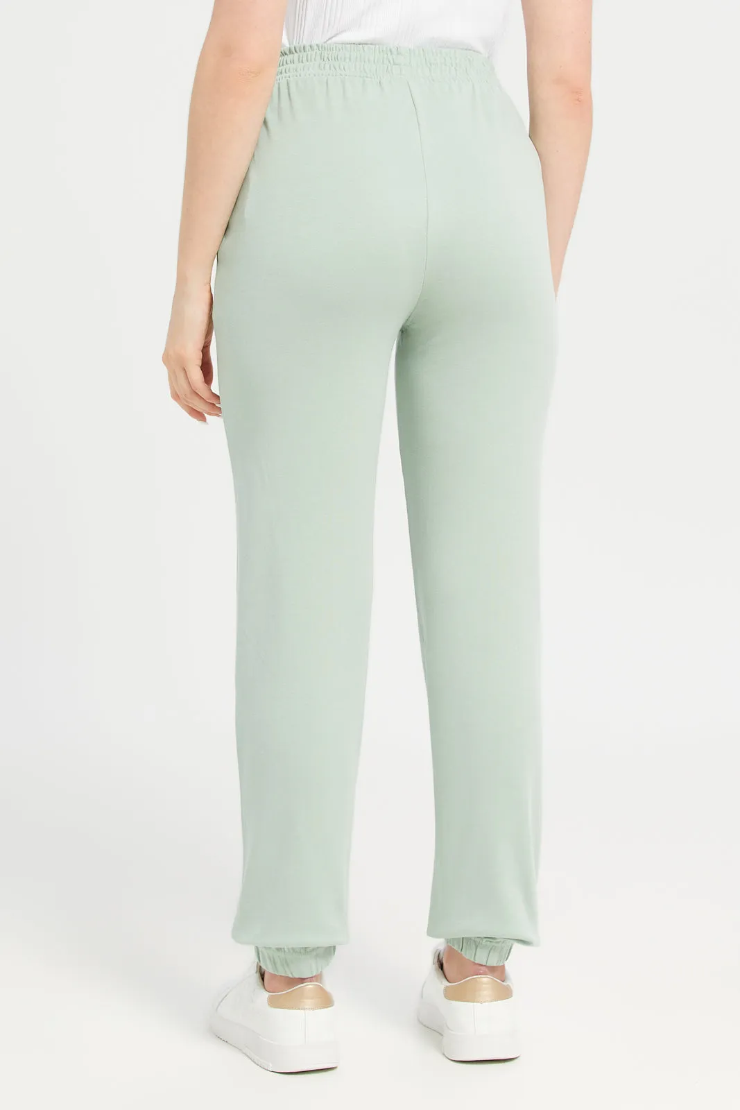 Women Mint Printed Joggers sold by Redtag product image thumbnail 3