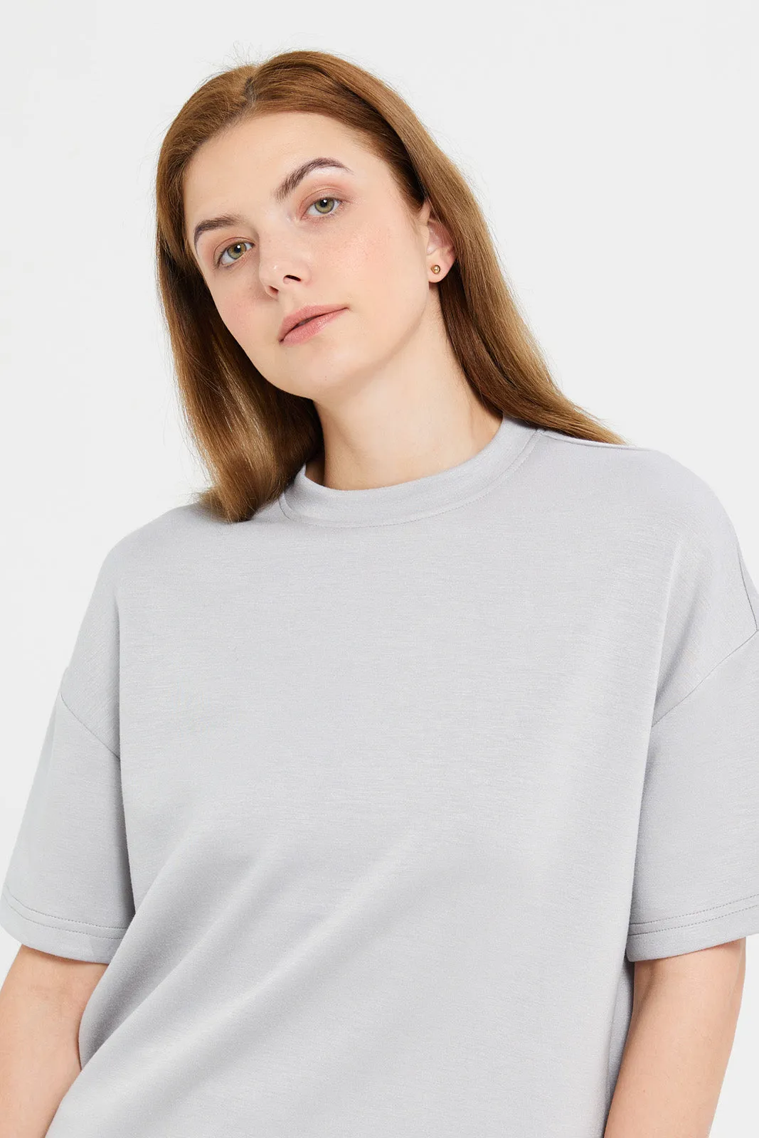 Woman Ecru Active Redefined T-Shirt sold by Redtag product image thumbnail 4