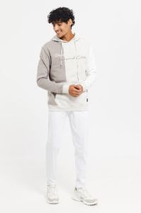 Men Ecru Cuffed Pyjama Bottom sold by Redtag