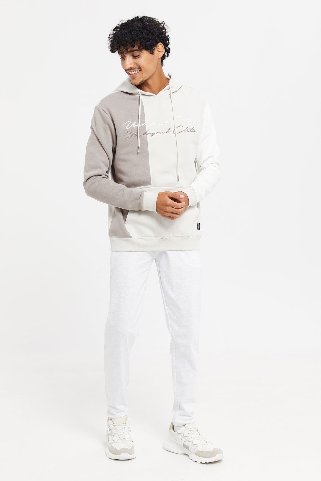 Men Ecru Cuffed Pyjama Bottom sold by Redtag product image thumbnail 2