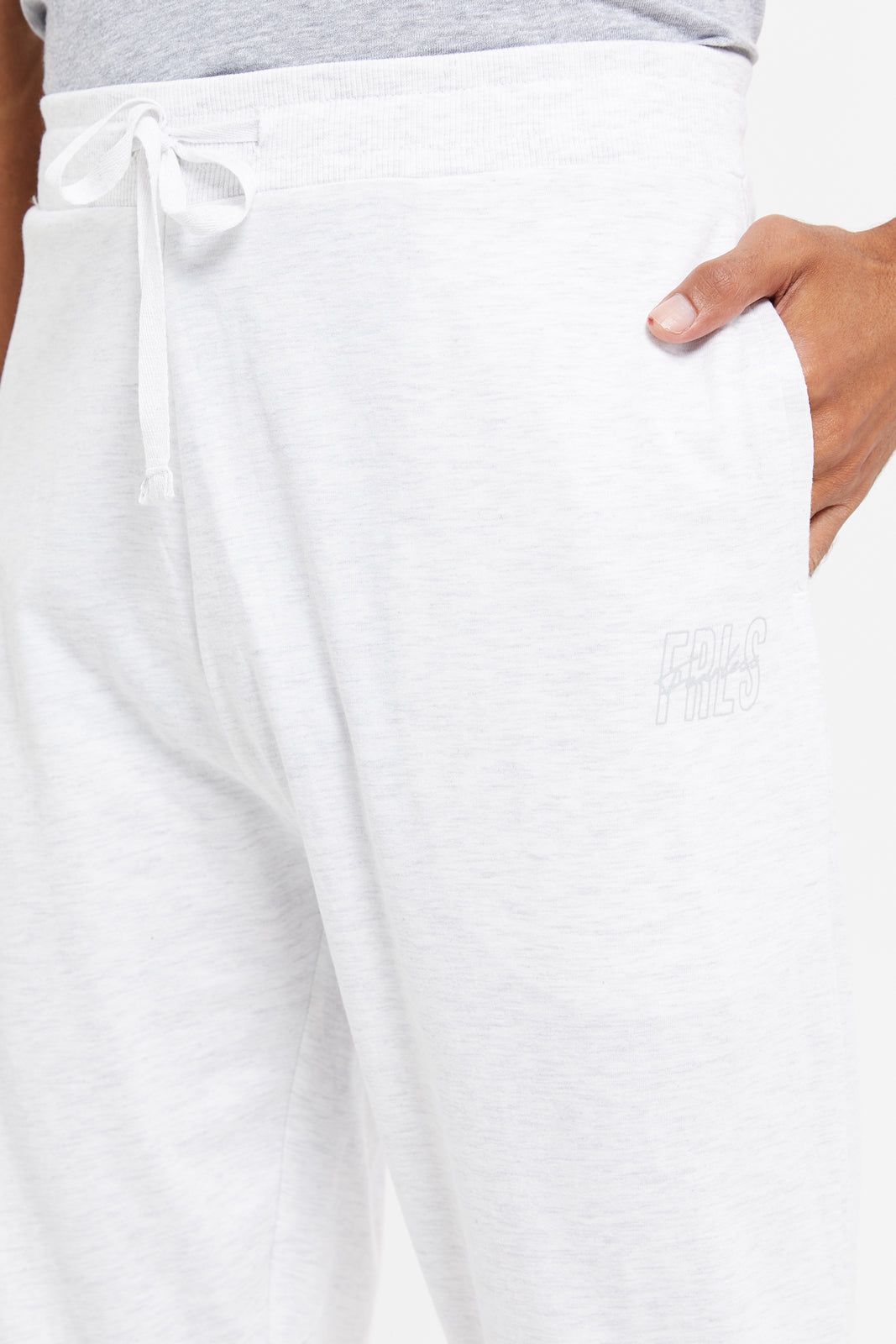 Men Ecru Cuffed Pyjama Bottom sold by Redtag product image thumbnail 4