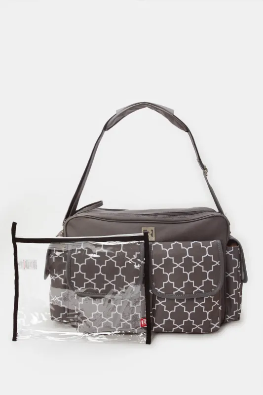 Grey Ryco Willow Nursery Bag sold by Redtag