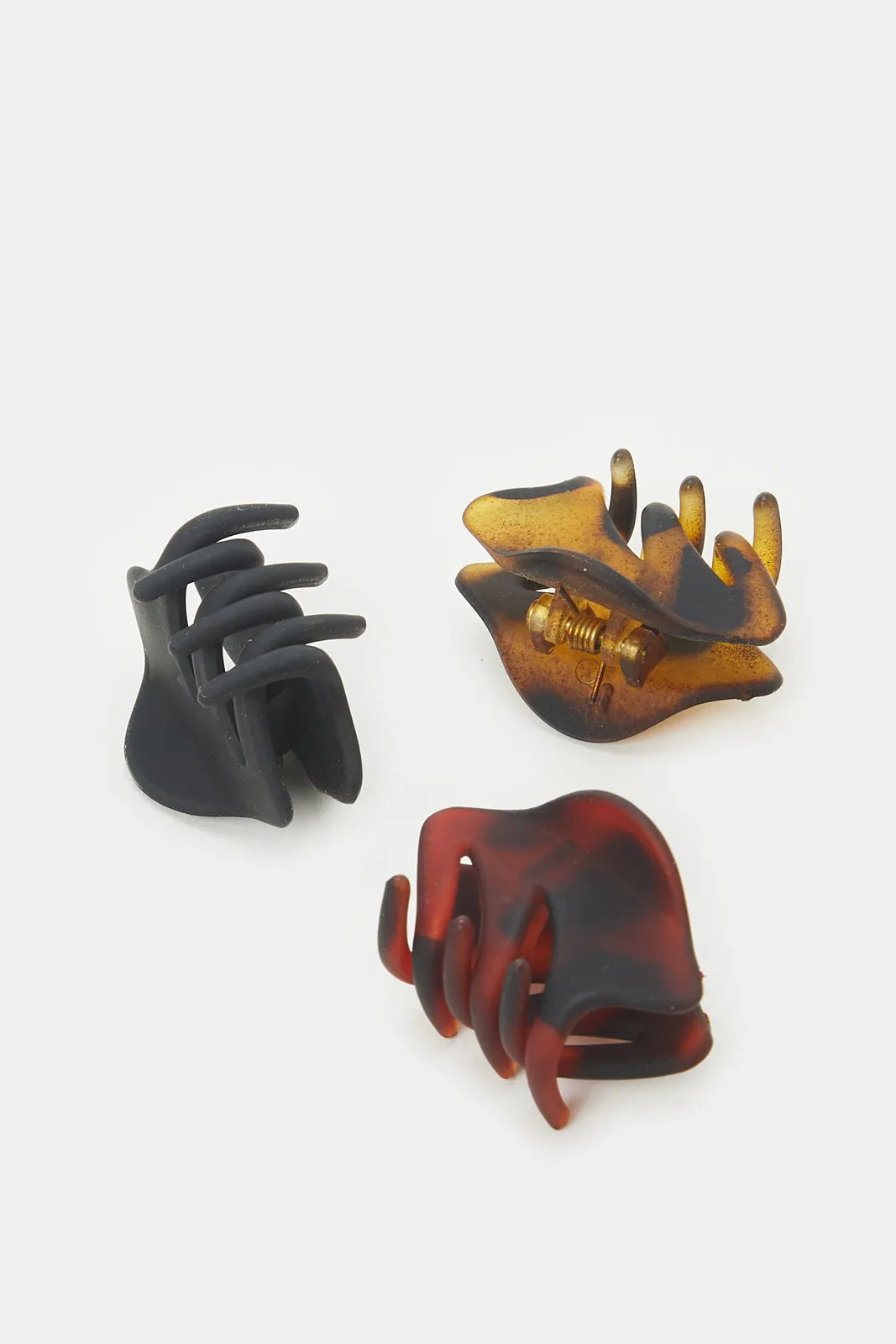 Women Assorted Printed Hair Clips Set (12 Piece) sold by Redtag product image thumbnail 3