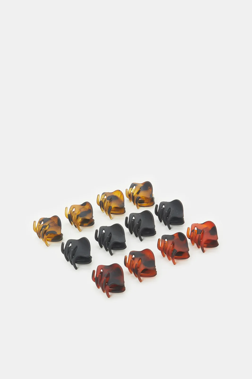 Women Assorted Printed Hair Clips Set (12 Piece) sold by Redtag