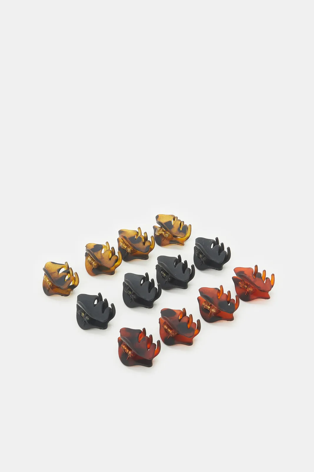 Women Assorted Printed Hair Clips Set (12 Piece) sold by Redtag product image thumbnail 2