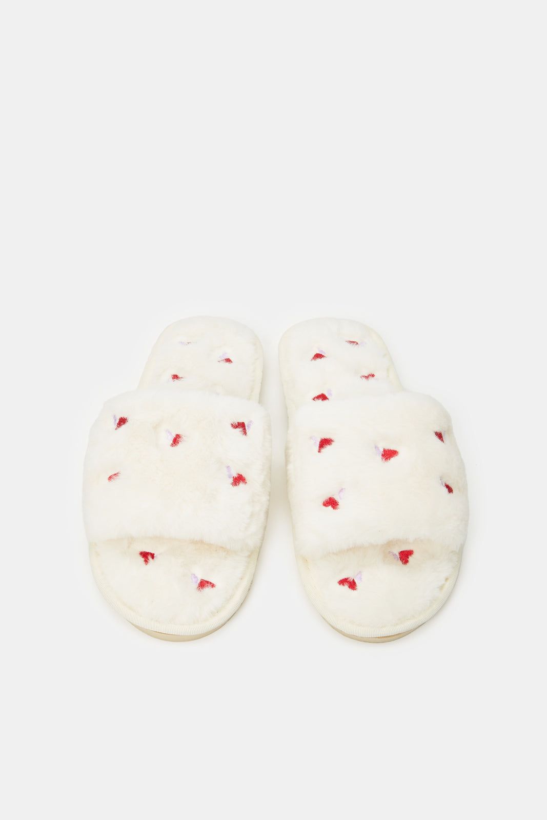 Women White Embroidered Slipper sold by Redtag product image thumbnail 2