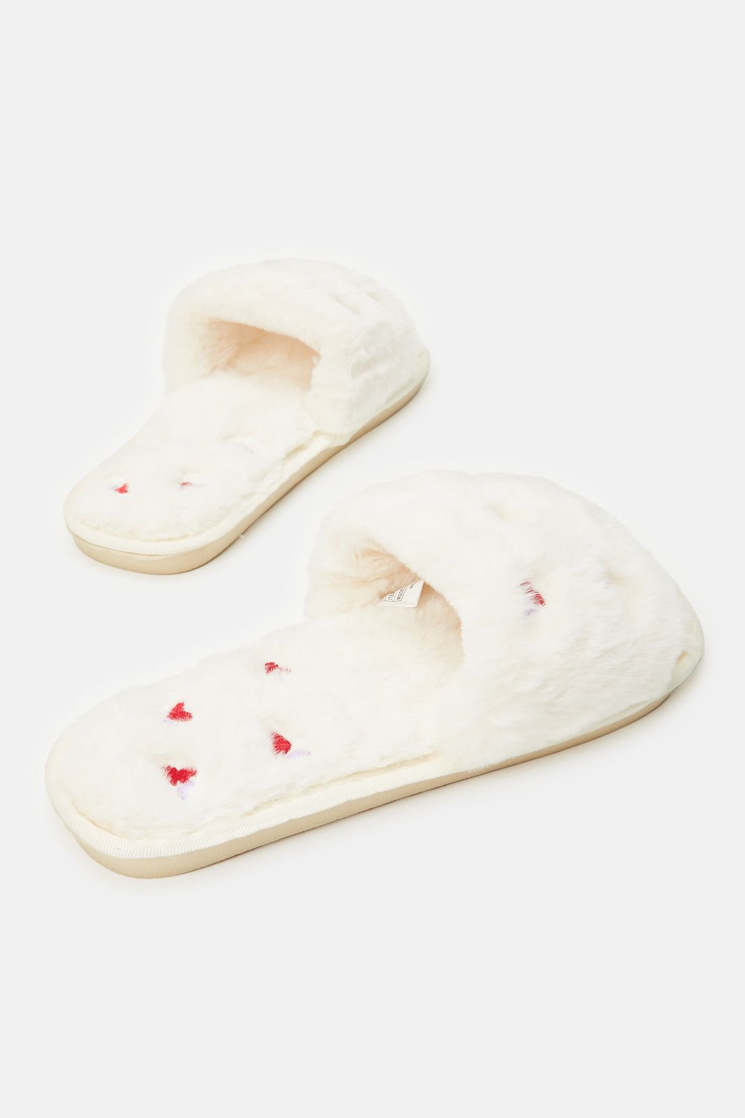 Women White Embroidered Slipper sold by Redtag product image thumbnail 4