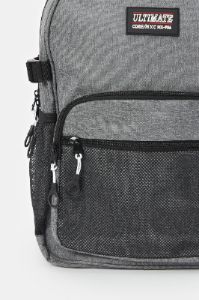 Men Grey And Black Printed Backpack sold by Redtag