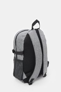 Men Grey And Black Printed Backpack sold by Redtag