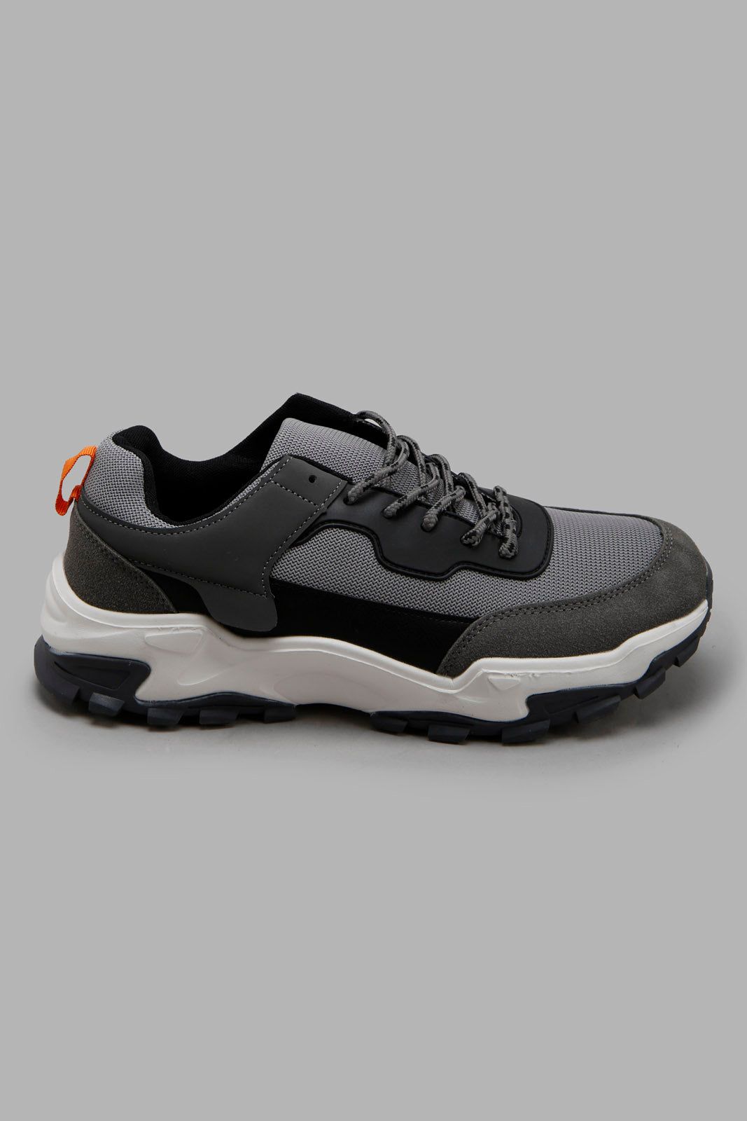Men Grey Colour Block Sneaker sold by Redtag product image thumbnail 4