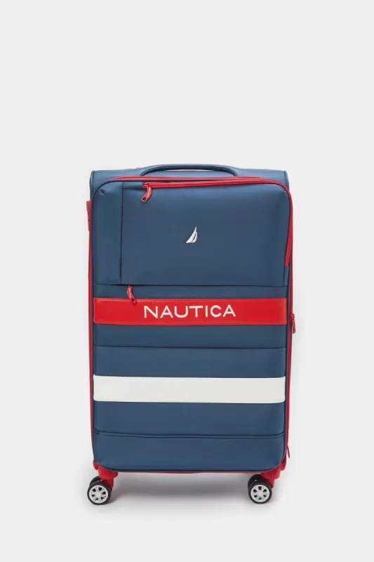 Navy Nautica Soft Luggage (24Inch) sold by Redtag